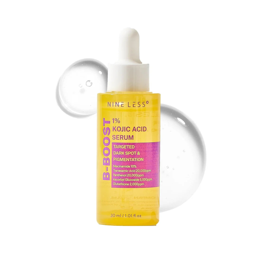 kojic acid and glutathione serum NINELESS B-Boost 1% Kojic Acid Serum