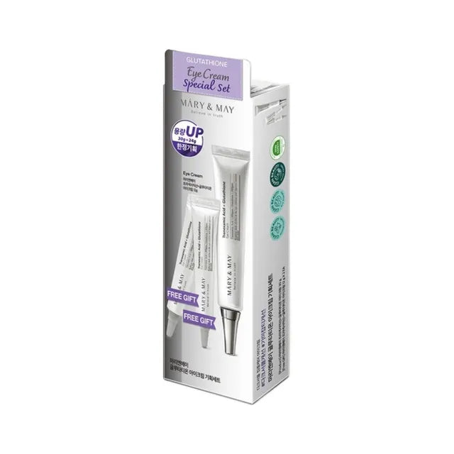 mary and may glutathione eye cream review Mary&May Eye Cream