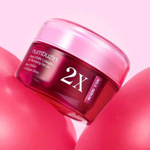 numbuzin - No.2 Rose PDRN Collagen 2X Plumping Serum