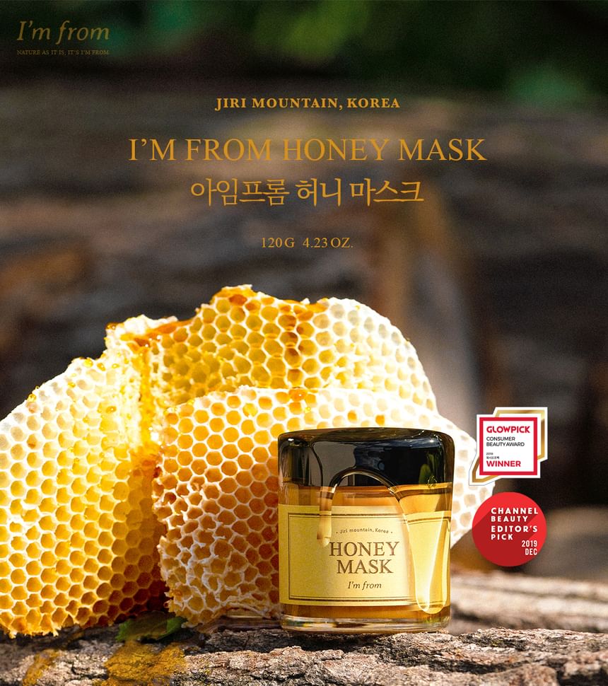 I'm from - Honey Mask 30g [MiniSize] - Gallery 1