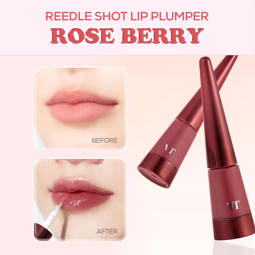 VT - Reedle Shot Lip Plumper [Roseberry] - Gallery 1