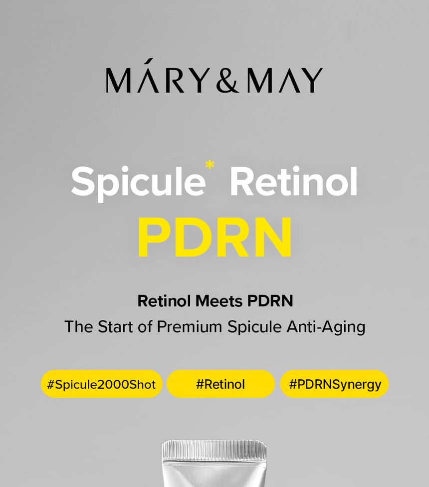 Mary&May - Spicule Retinol PDRN Cream 15g - Gallery 1
