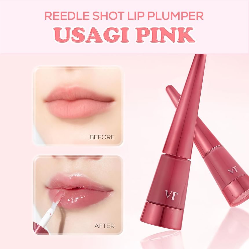 VT - Reedle Shot Lip Plumper [Usagi Pink] - Gallery 1
