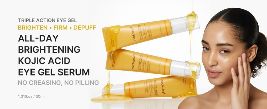 medicube - Kojic Acid Turmeric Vita Eye Gel Serum 30ml - Gallery 1