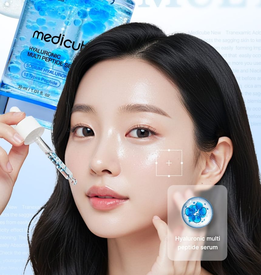 medicube - Hyaluronic Multi Peptide Serum 30ml - Gallery 2
