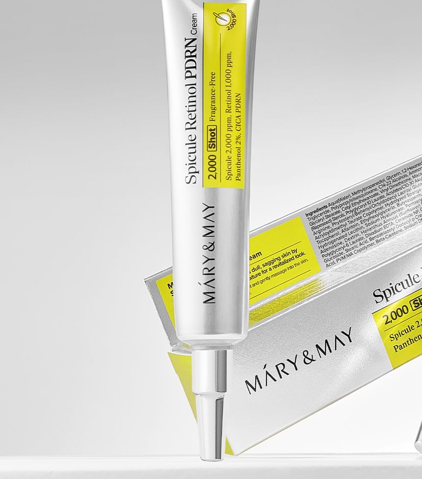 Mary&May - Spicule Retinol PDRN Cream 15g - Gallery 2