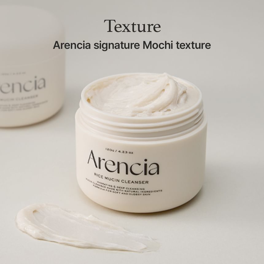 Arencia - Rice Mucin Cleanser 120g - Gallery 2