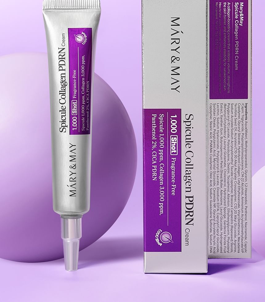 Mary&May - Spicule Collagen PDRN Cream 15g - Gallery 2