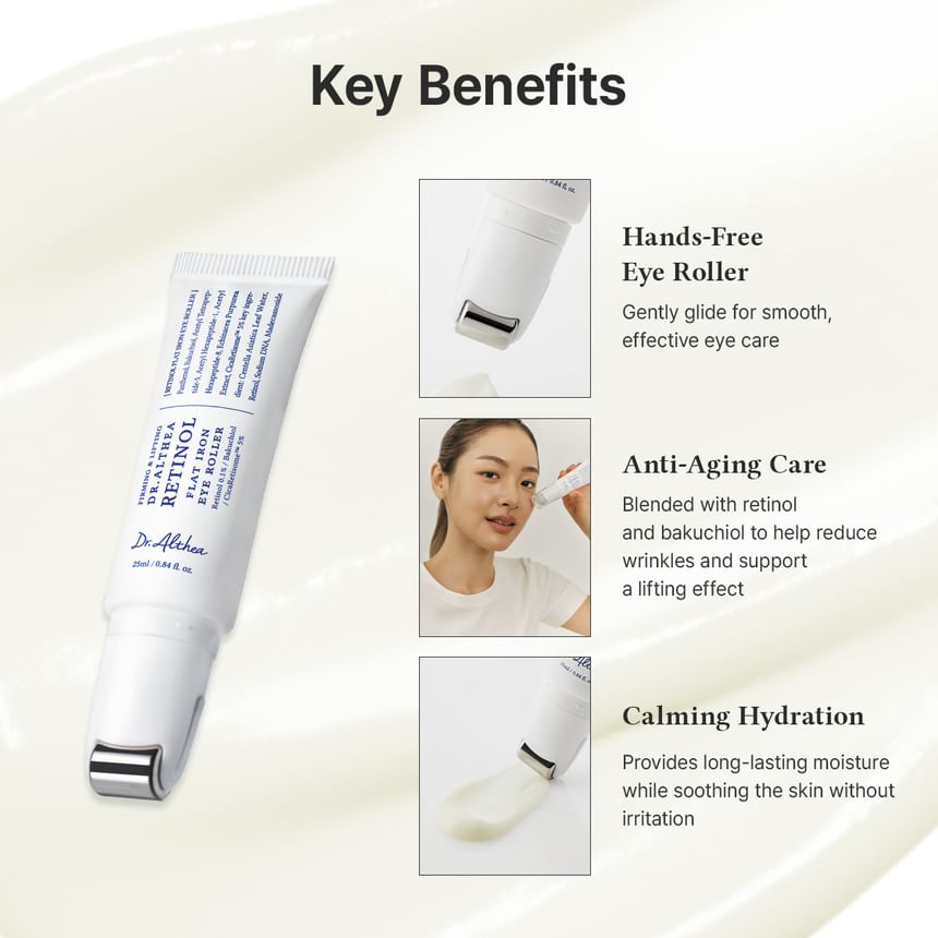 Dr. Althea - Retinol Flat Iron Eye Roller 25ml - Gallery 2