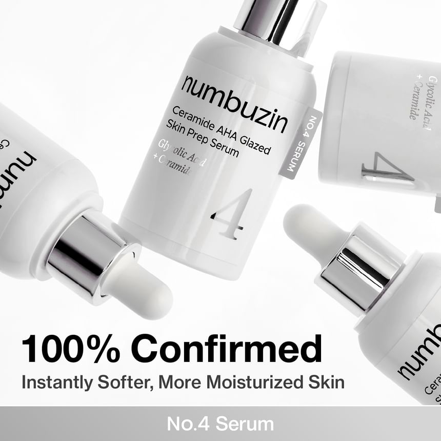 numbuzin - No.4 Ceramide AHA Glazed Skin Prep Serum - Gallery 3