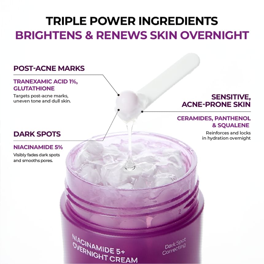 JUMISO - Niacinamide 5+ Overnight Cream 50ml - Gallery 3