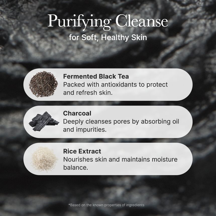 Arencia - Black Tea Rice Mochi Cleanser 120g - Gallery 5