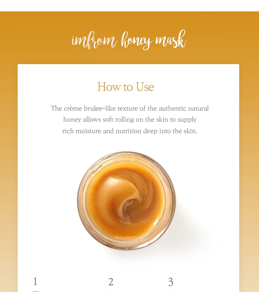 I'm from - Honey Mask 30g [MiniSize] - Gallery 5