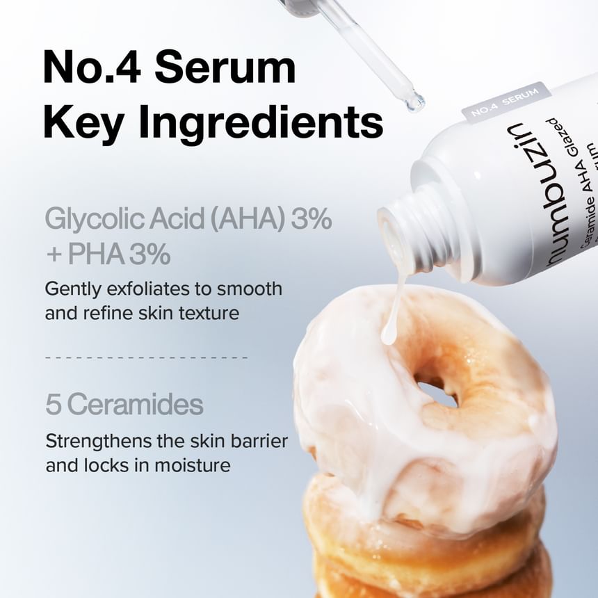 numbuzin - No.4 Ceramide AHA Glazed Skin Prep Serum - Gallery 5