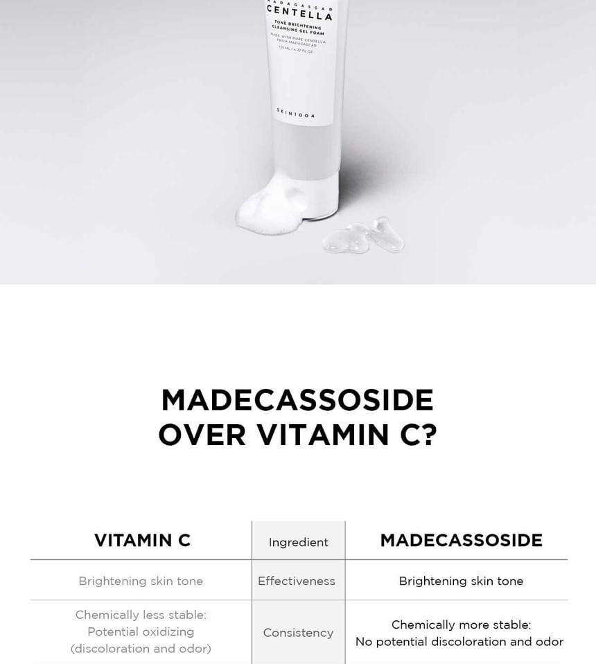 SKIN 1004 - Madagascar Centella Tone Brightening Cleansing Gel Foam - Gallery 5