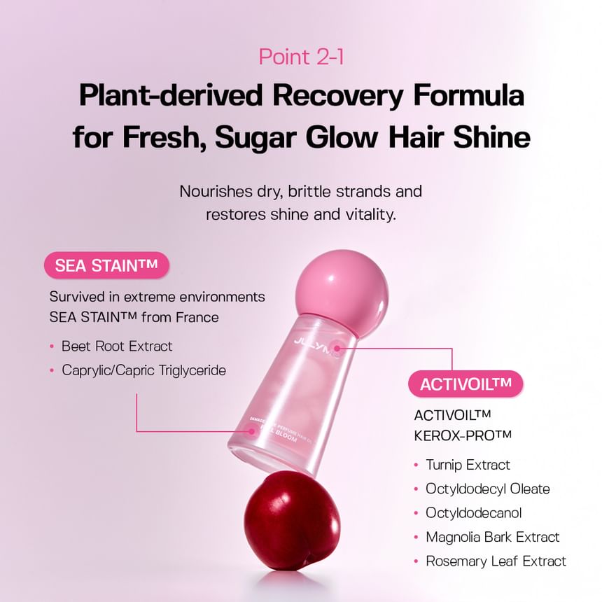 JULYME - Damage Care Perfume Hair Oil - Gallery 5