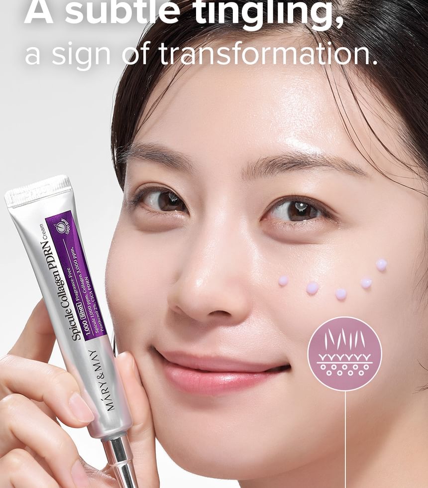 Mary&May - Spicule Collagen PDRN Cream 15g - Gallery 5