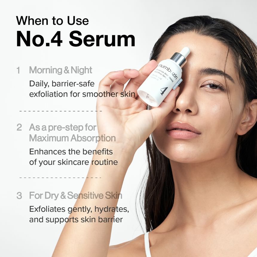 numbuzin - No.4 Ceramide AHA Glazed Skin Prep Serum - Gallery 6