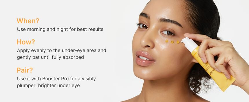 medicube - Kojic Acid Turmeric Vita Eye Gel Serum 30ml - Gallery 6