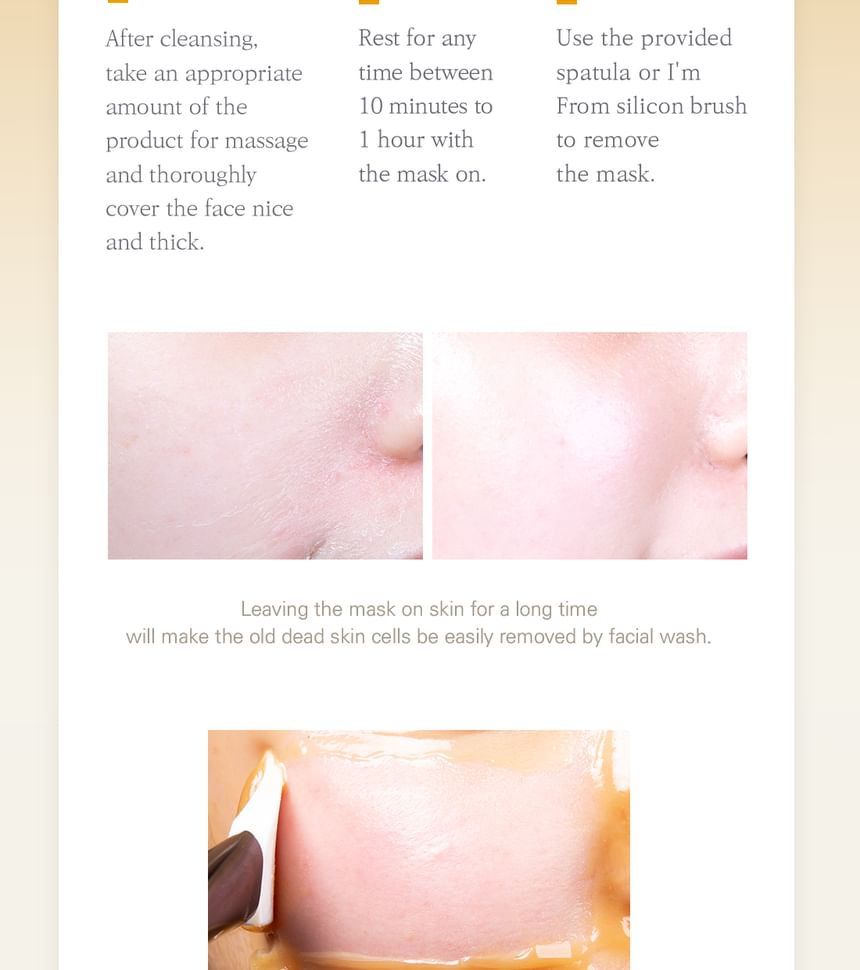 I'm from - Honey Mask 30g [MiniSize] - Gallery 6