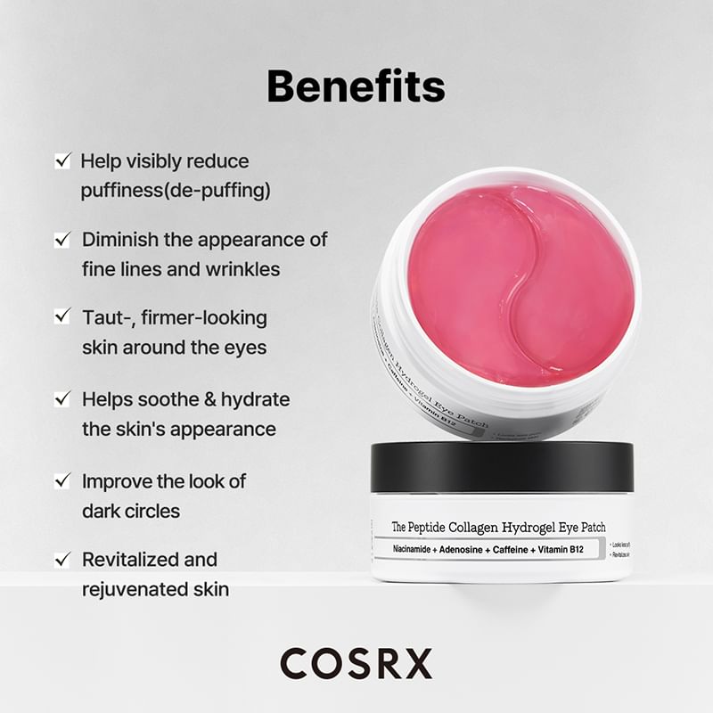COSRX - The Peptide Collagen Hydrogel Eye Patch - Gallery 7