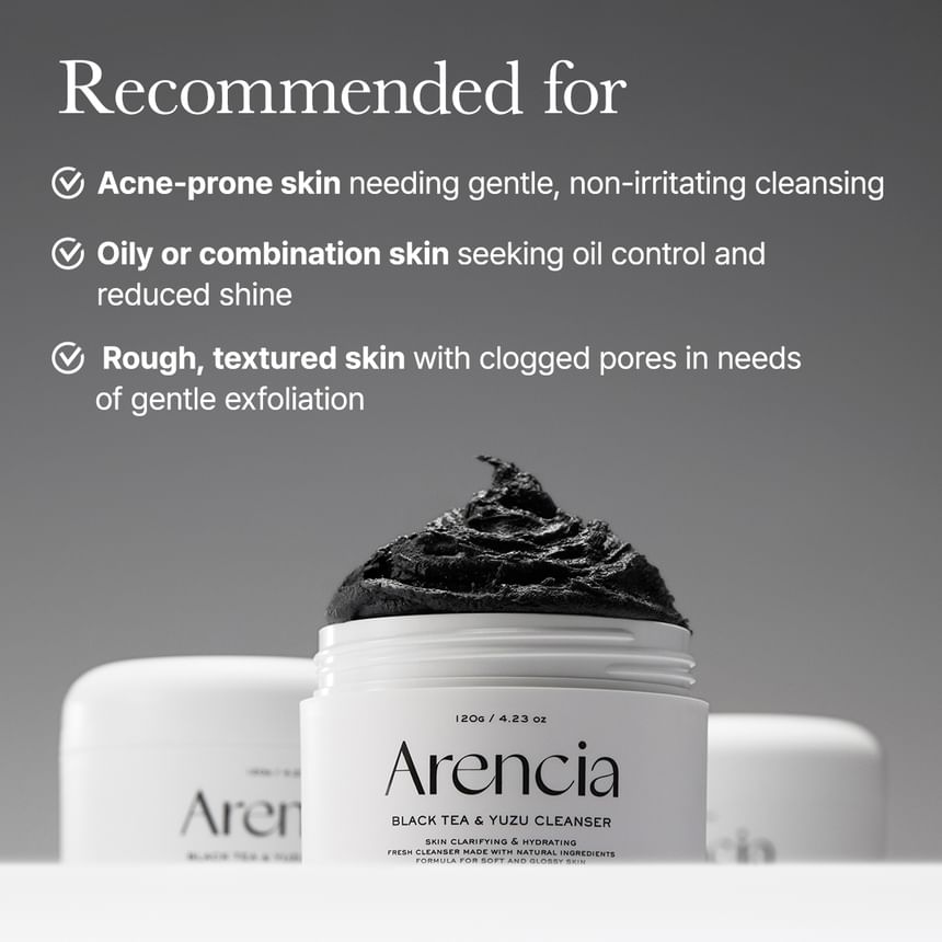 Arencia - Black Tea Rice Mochi Cleanser 120g - Gallery 7