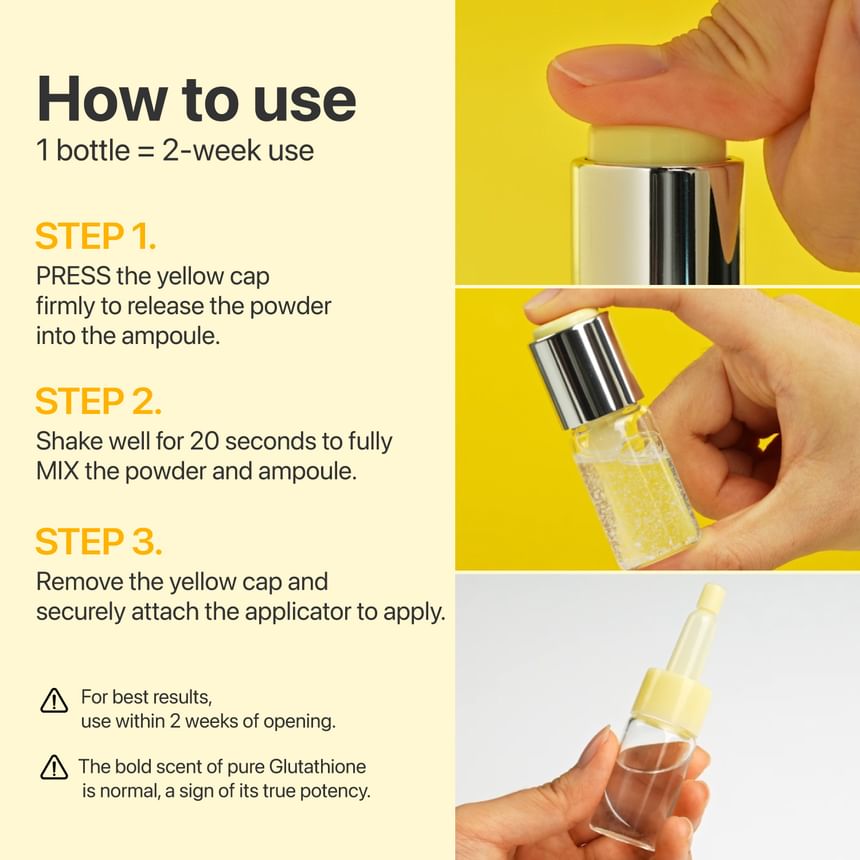 numbuzin - No.5 Glutathione TXA Advanced Dark Spot Ampoule Concentrate - Gallery 8