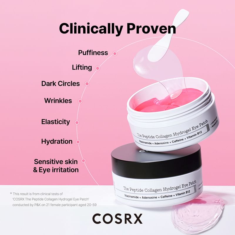 COSRX - The Peptide Collagen Hydrogel Eye Patch - Gallery 8