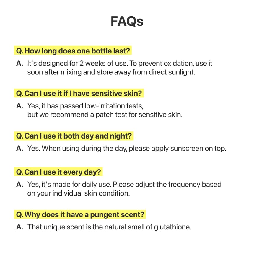 numbuzin - No.5 Glutathione TXA Advanced Dark Spot Ampoule Concentrate - Gallery 10