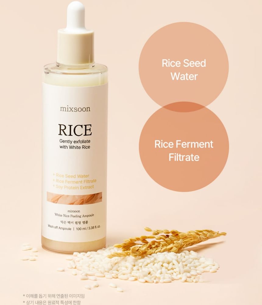 mixsoon - White Rice Peeling Ampoule 100ml - Gallery 11