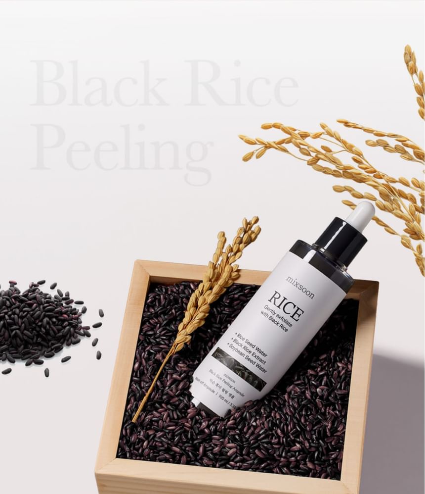 mixsoon - Black Rice Peeling Ampoule 100ml - Gallery 12