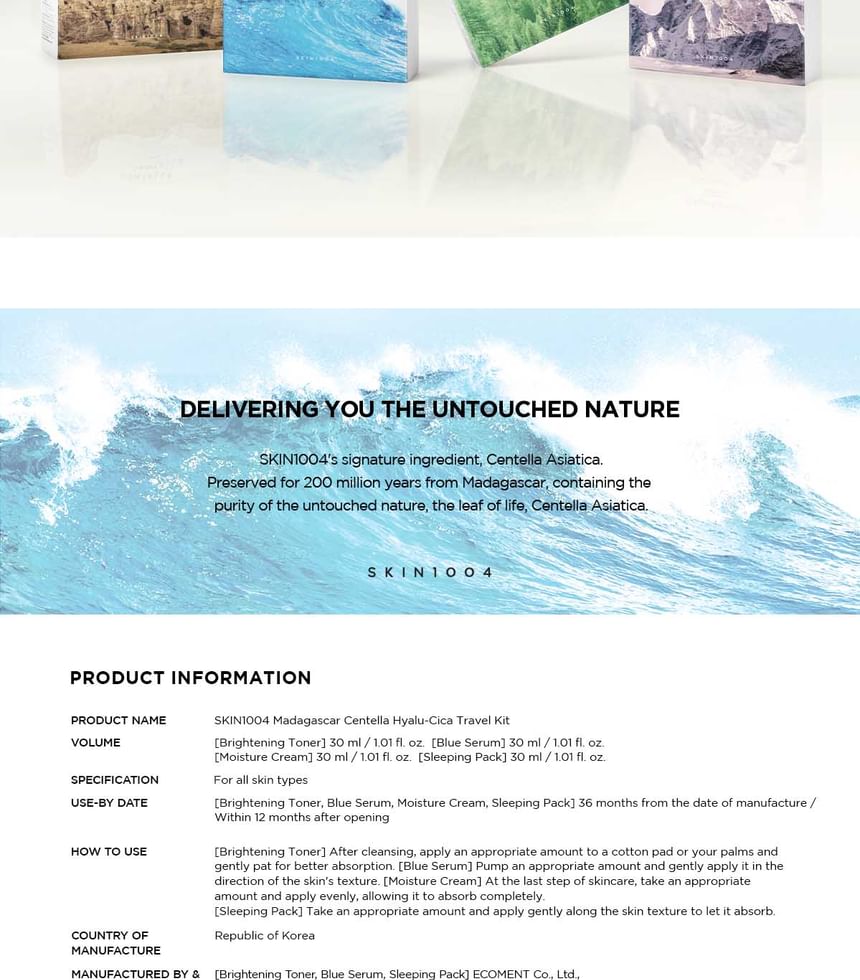 SKIN1004 - Madagascar Centella Hyalu-Cica Travel Kit - Gallery 14