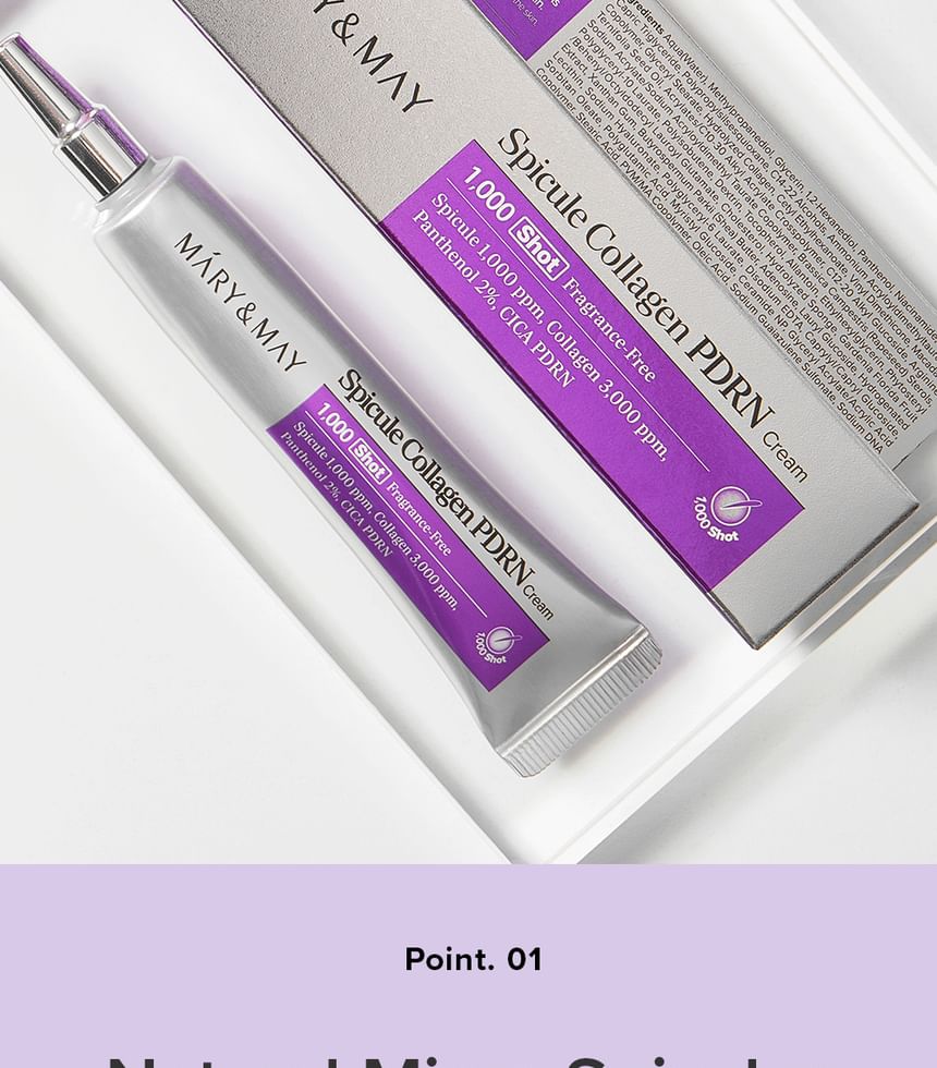 Mary&May - Spicule Collagen PDRN Cream 15g - Gallery 14