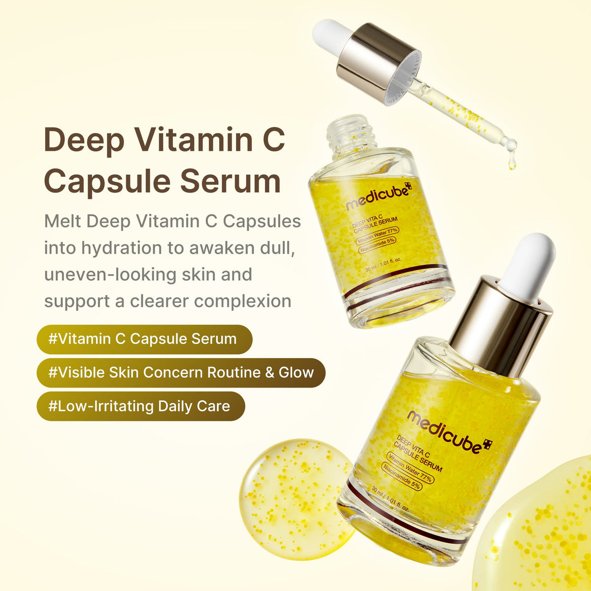 Medicube - Deep Vita C Capsule Serum 30ml - Gallery 1
