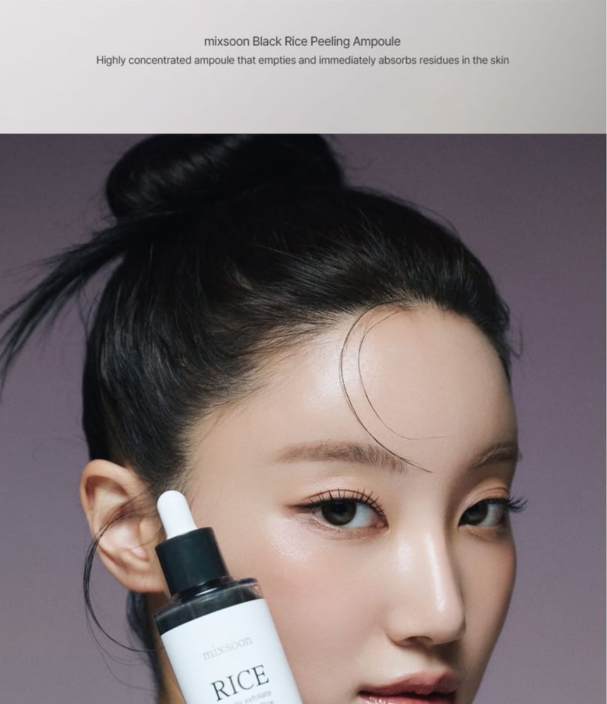 mixsoon - Black Rice Peeling Ampoule 100ml - Gallery 20