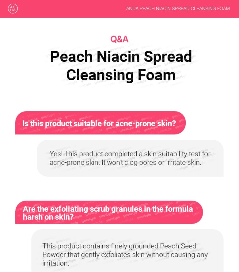 Anua - Peach Niacin Spread Cleansing Foam 150ml - Gallery 31