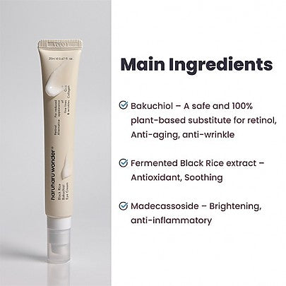 HaruHaru Wonder - Black Rice Bakuchiol Eye Cream 20ml