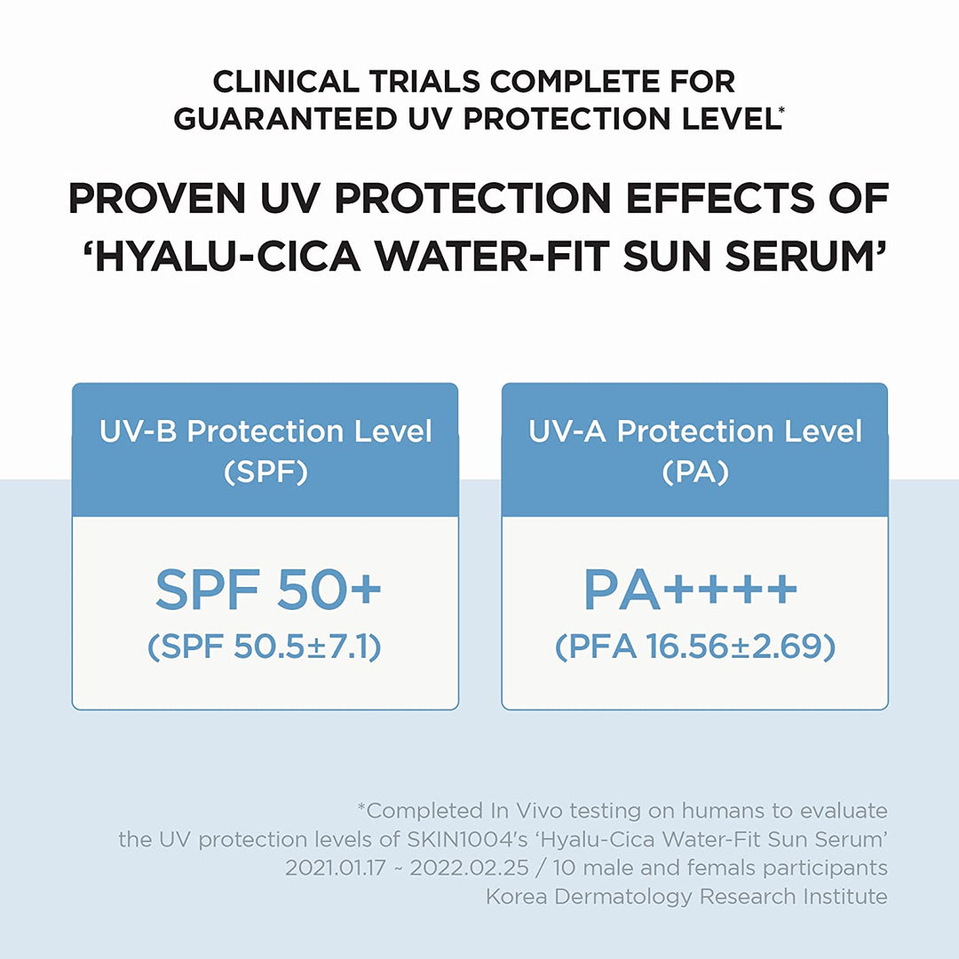 SKIN 1004 - Madagascar Centella Hyalu-Cica Water-Fit Sun Serum