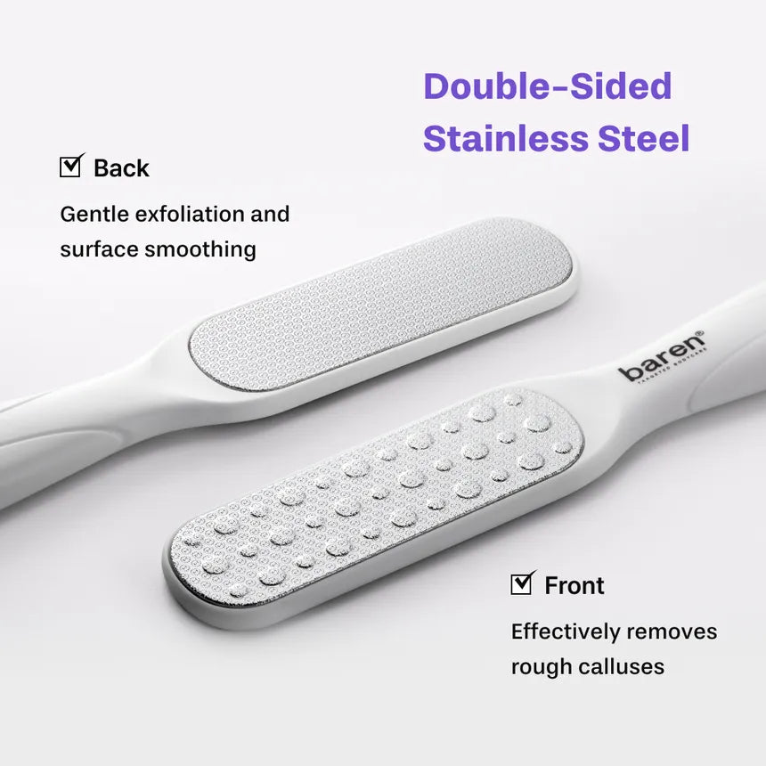 baren - Callus Remover Kit for Feet: Foot File & Peeling Foot Spray - Gallery 11