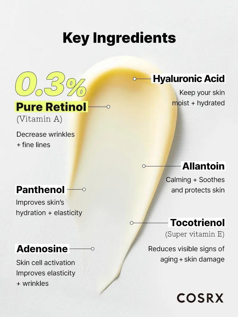 COSRX - The Retinol 0.3 Cream - Gallery 12
