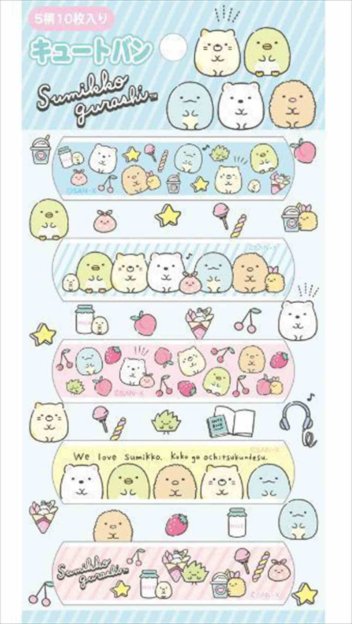 Bandai - Sumikko Gurashi Bandage 18pcs
