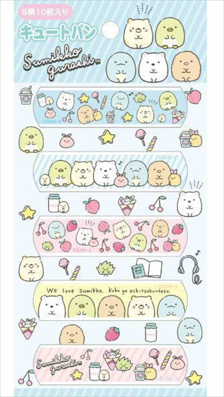 Bandai - Sumikko Gurashi Bandage 18pcs