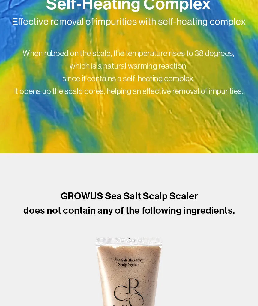 GROWUS - Sea Salt Therapy Scalp Scaler - Gallery 16