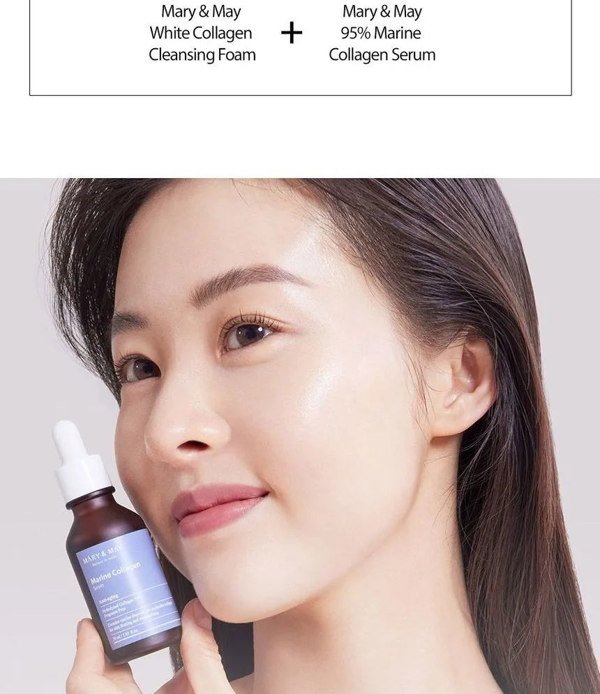 Mary&May - White Collagen Cleansing Foam 150ml - Gallery 16