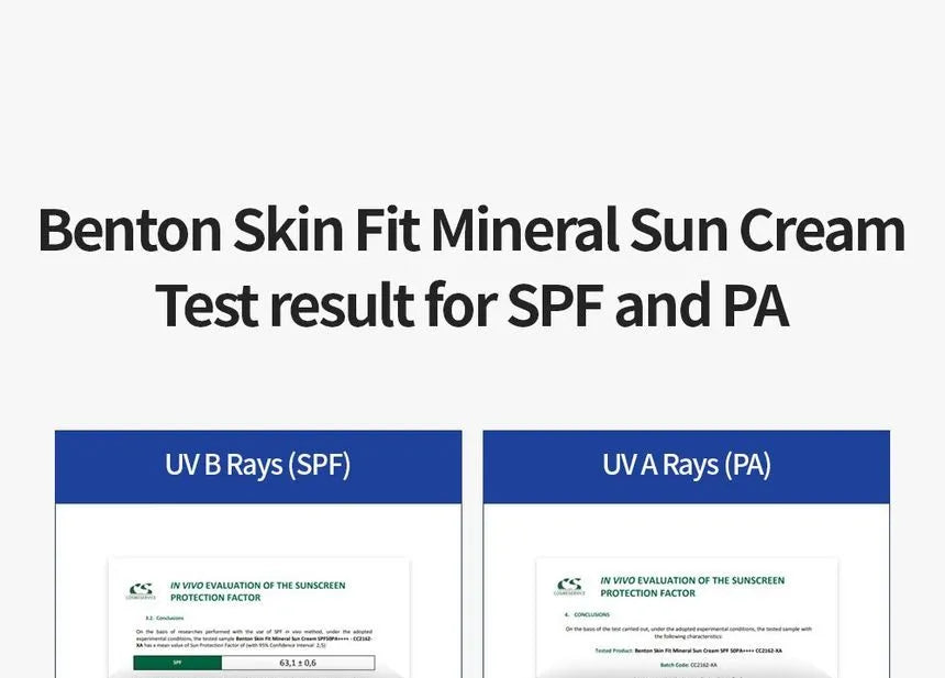 Benton - Skin Fit Mineral Sun Cream - Gallery 16