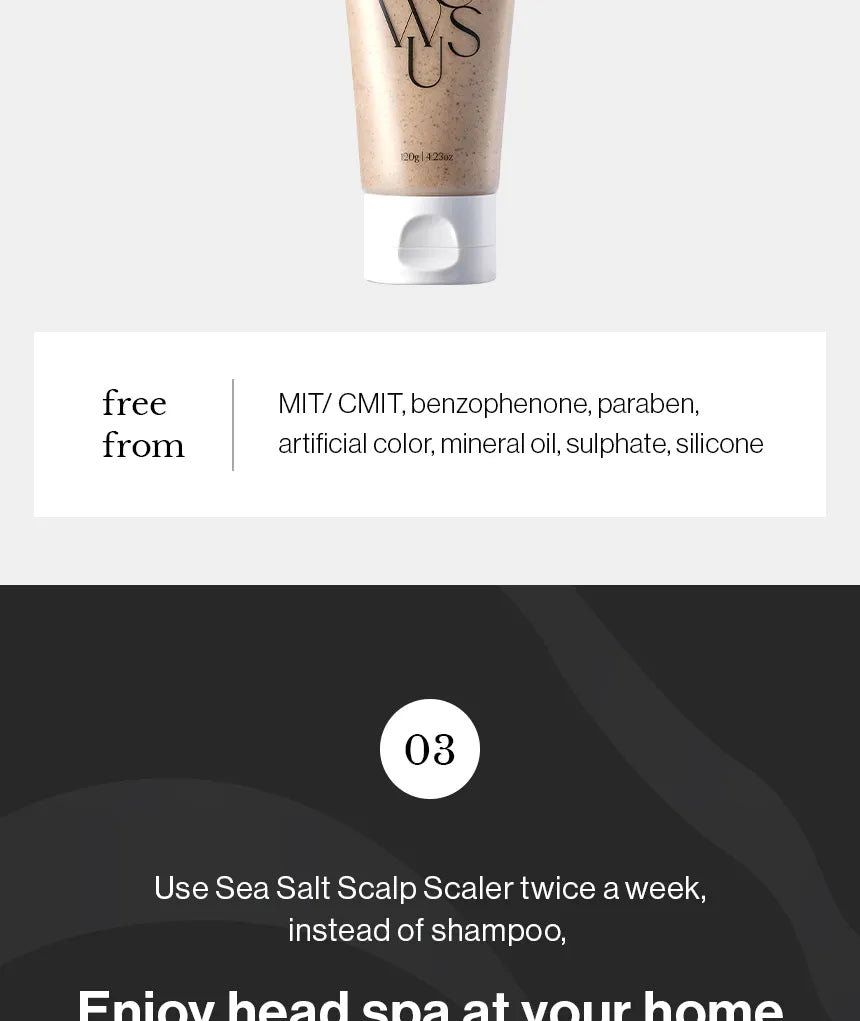 GROWUS - Sea Salt Therapy Scalp Scaler - Gallery 17