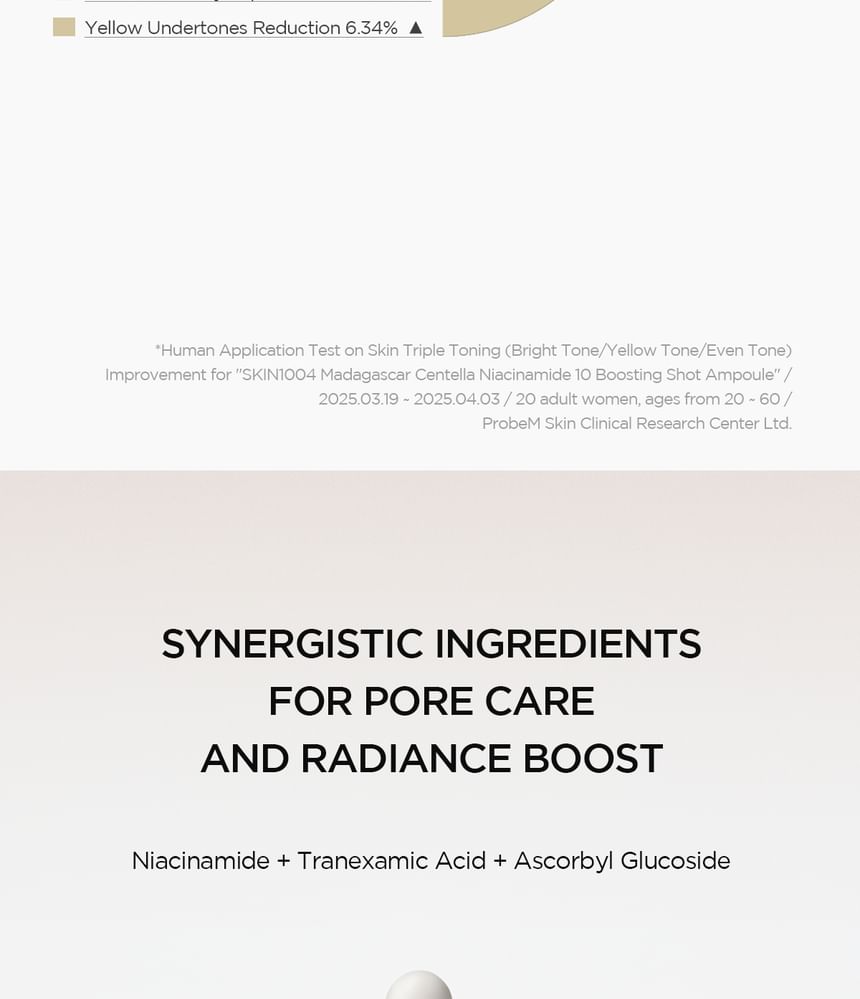 SKIN1004 - Madagascar Centella Niacinamide 10 Boosting Shot Ampoule - Gallery 17