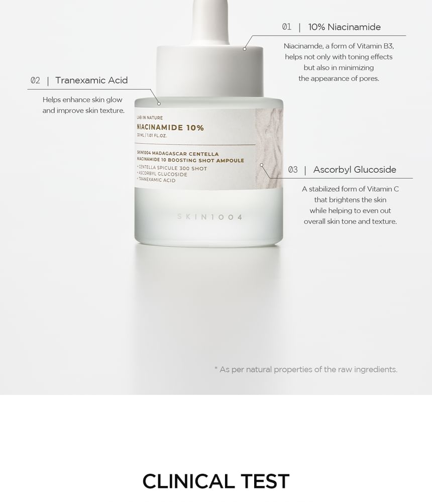 SKIN1004 - Madagascar Centella Niacinamide 10 Boosting Shot Ampoule - Gallery 18