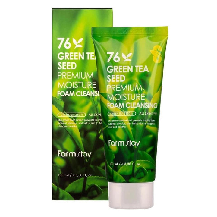Farmstay Green tea seed foam cleanser 100ml