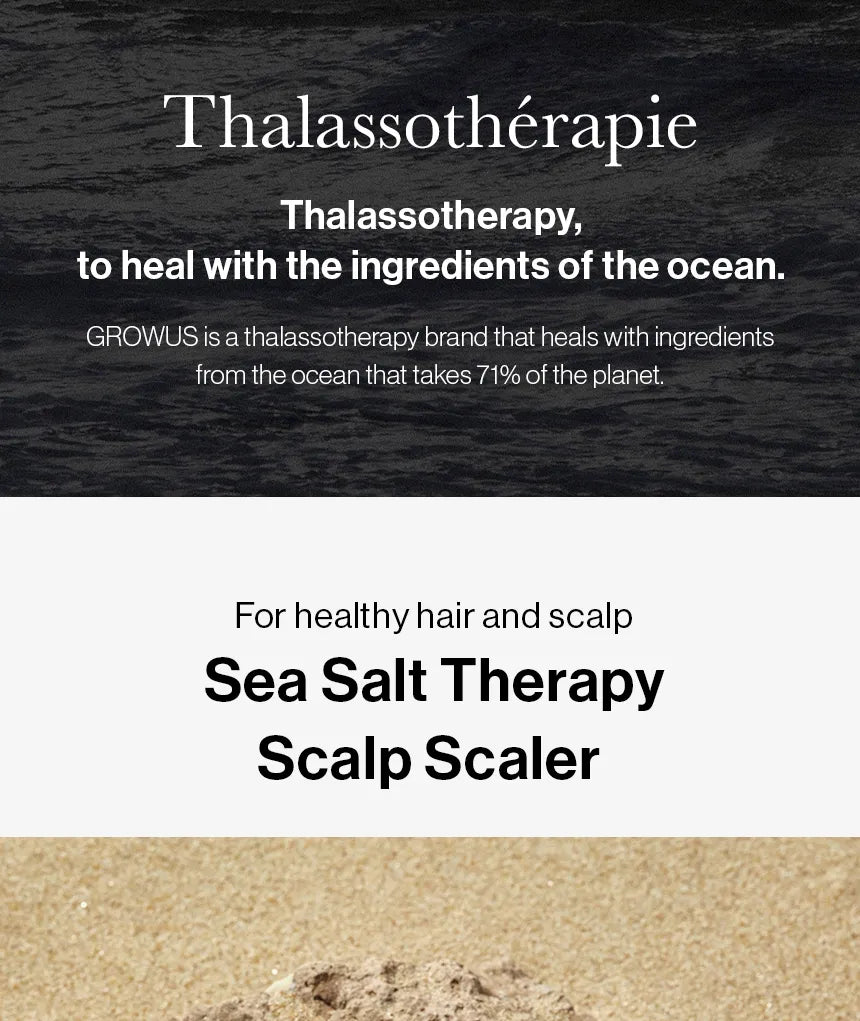 GROWUS - Sea Salt Therapy Scalp Scaler - Gallery 1
